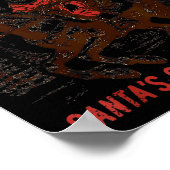 Poster Buckle Up Snowflake Santa Cowboy Western Holiday C (Coin)