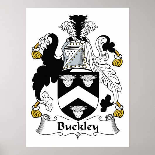 Poster Buckley Family Crest (Devant)