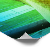 Poster Buckskin couleur arc-en-ciel (Coin)