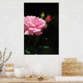 Poster Bud d'un rose (Cuisine)