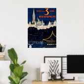 POSTER BUDAPEST (Bureau à domicile)