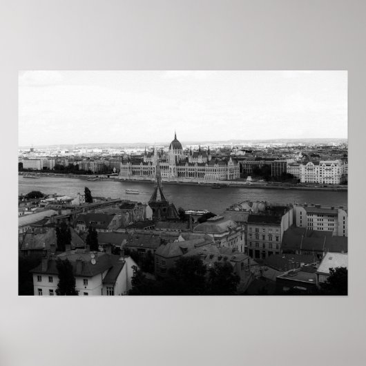 Poster Budapest (Devant)