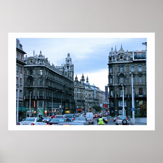 Poster Budapest (Devant)