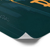 Poster Budapest Danube (Coin)