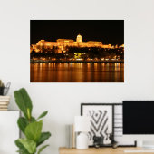 Poster Budapest Hongrie (Bureau à domicile)