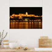 Poster Budapest Hongrie (Cuisine)