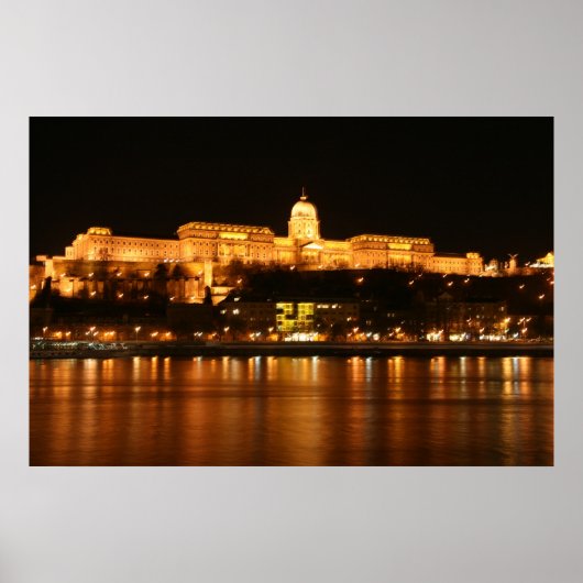 Poster Budapest Hongrie (Devant)