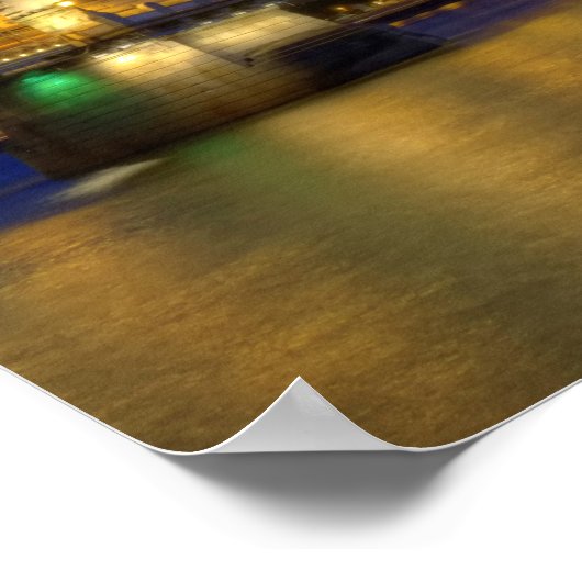 Poster Budapest, Hongrie (Coin)