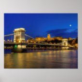 Poster Budapest, Hongrie (Devant)