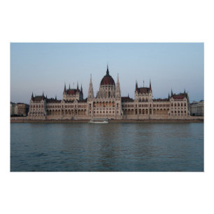 Poster Budapest Hongrie