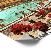 Poster Budapest Hongrie Széchenyi Thermes (Coin)