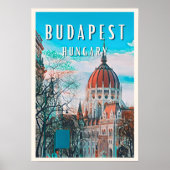 Poster Budapest, la perle du Danube (Devant)
