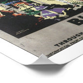 Poster Budapest via Harwich (Coin)