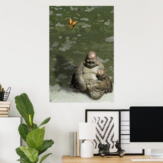 POSTER BUDDHA (Bureau à domicile)