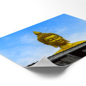 Poster Buddha head in Bangkok (Coin)