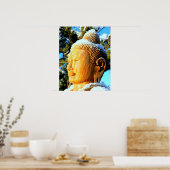 Poster buddha in snow (Cuisine)
