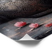 POSTER BUDDHA MEDITATING AP #13 (Coin)