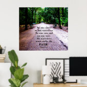 Poster Buddha Path (Bureau à domicile)