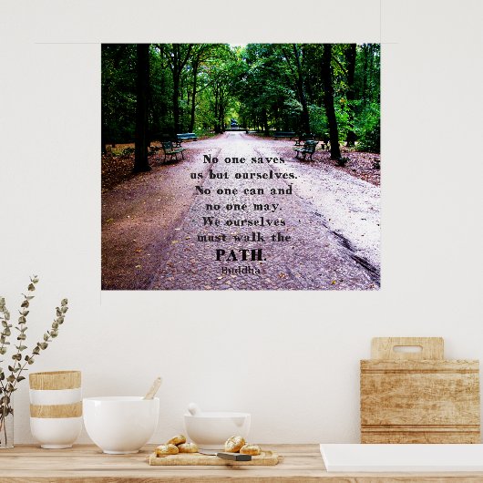 Poster Buddha Path (Cuisine)