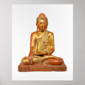 Poster Buddha Sculpture (Devant)