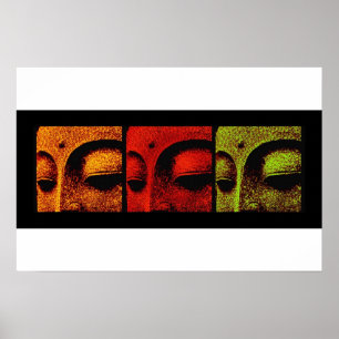 poster buddhafaces