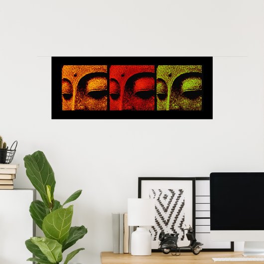 poster buddhavisage (Bureau à domicile)