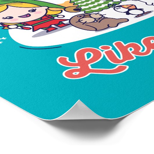 Poster Buddy l'Elf Chibi Graphic (Coin)