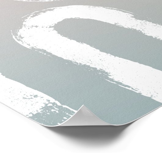 Poster Budget Moderne pastel en arc-en-ciel diplôme de la (Coin)