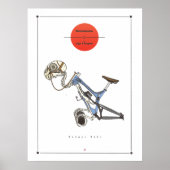 Poster Budgie Bike (Devant)
