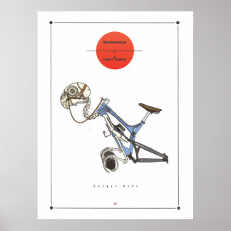Poster Budgie Bike