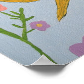 Poster Budgies (sans vol) -14x11 (Coin)