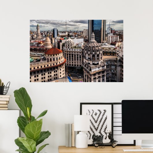 Poster Buenos Aires (Bureau à domicile)