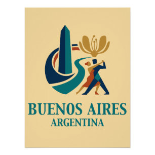 Poster Buenos Aires Argentine