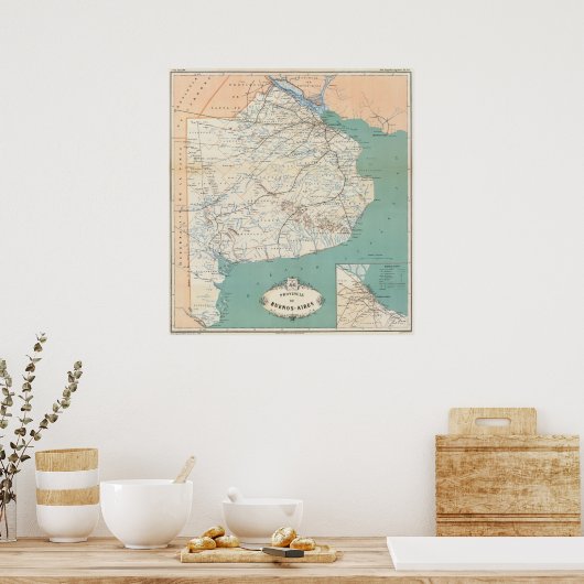 Poster Buenos Aires, Argentine (Cuisine)