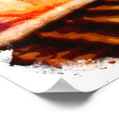 Poster Buenos Aires Argentine Skyline par nuit City View (Coin)