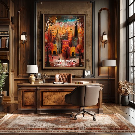 Poster Buenos Aires: Ciudad de Tango