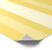 Poster Buff Victorian Lady Stripe avec Papillon (Coin)