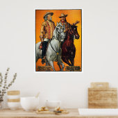 Poster Buffalo and Pawnee Bill - Imprimer (Cuisine)