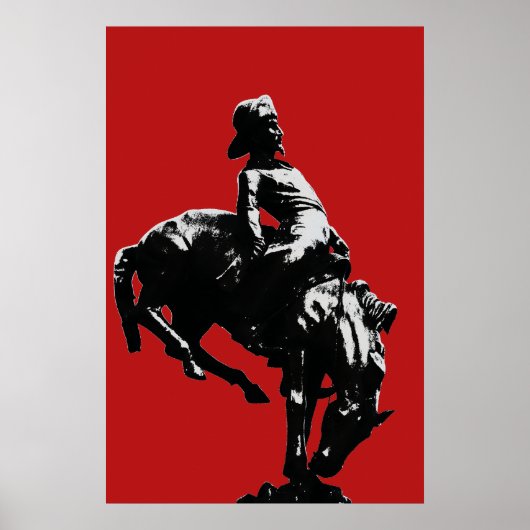 Poster Buffalo Bill Cody Imprimer (Devant)