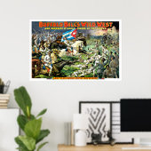 Poster Buffalo Bill's Wild West / Congrès des Riders Roug (Bureau à domicile)