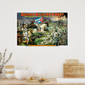 Poster Buffalo Bill's Wild West / Congrès des Riders Roug (Cuisine)