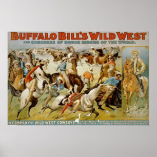 Poster Buffalo Bill's Wild West Show