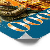 Poster Buffalo Bison Casino Slot Machine Funny Gambling B (Coin)