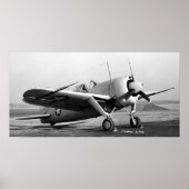 Poster Buffalo Brewster F2A-2 (Devant)
