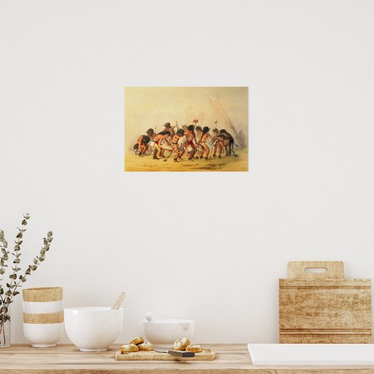 Poster Buffalo Dance, c.1832 (Cuisine)