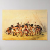 Poster Buffalo Dance, c.1832 (Devant)