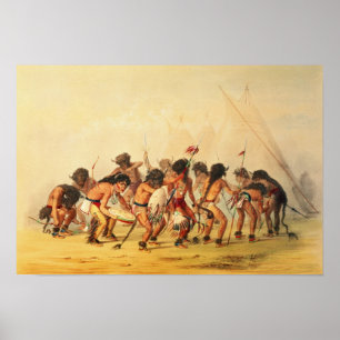 Poster Buffalo Dance, c.1832