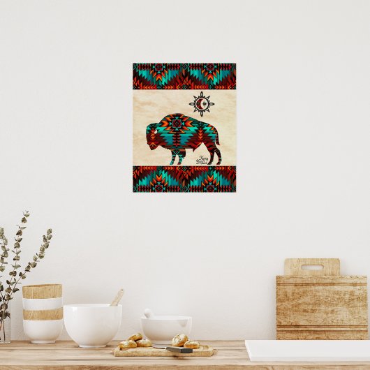 Poster Buffalo du sud-ouest (Cuisine)