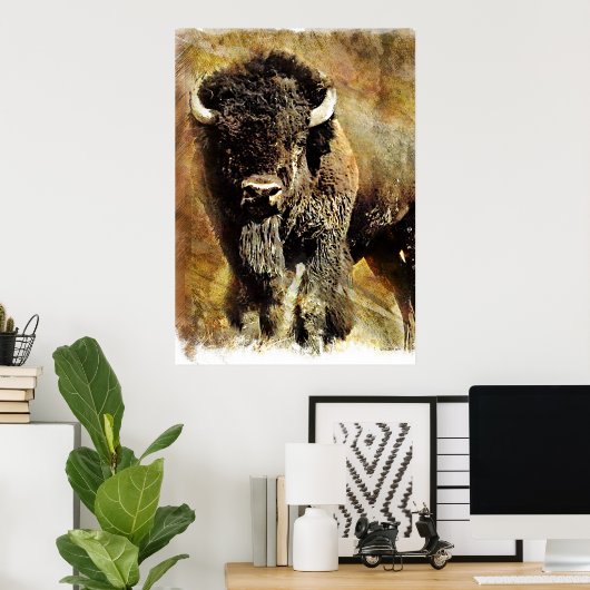 Poster Buffalo Grunge (Bureau à domicile)