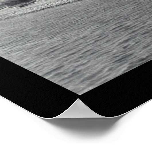 Poster Buffalo Harbour, New York Photo 1925 (Coin)